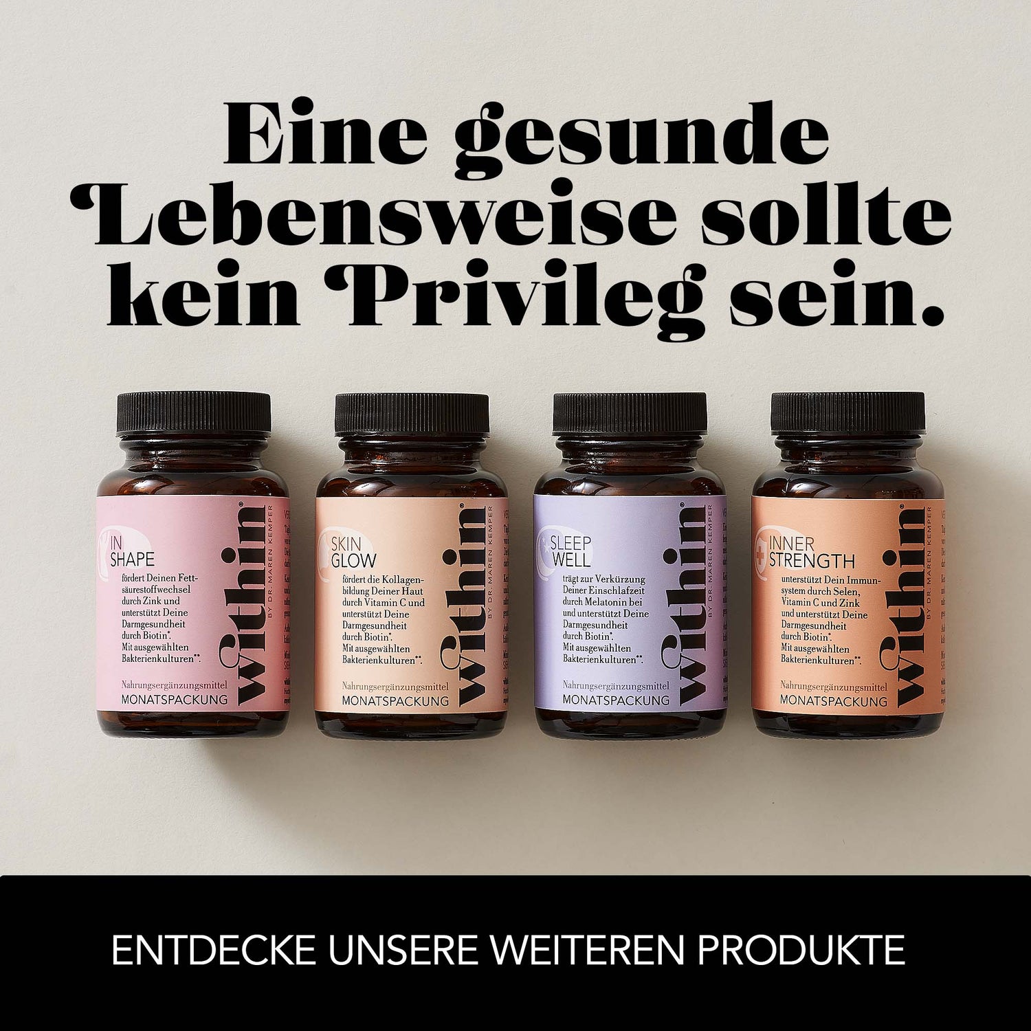 Nahrungsergänzungsmittel Wechseljahre