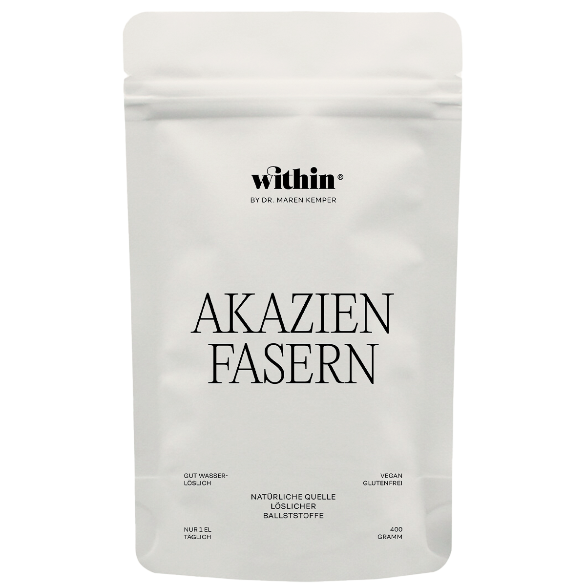 Akazienfasern von within® – lösliche Ballaststoffe, histaminfreundlich und gut verträglich für die Darmflora
