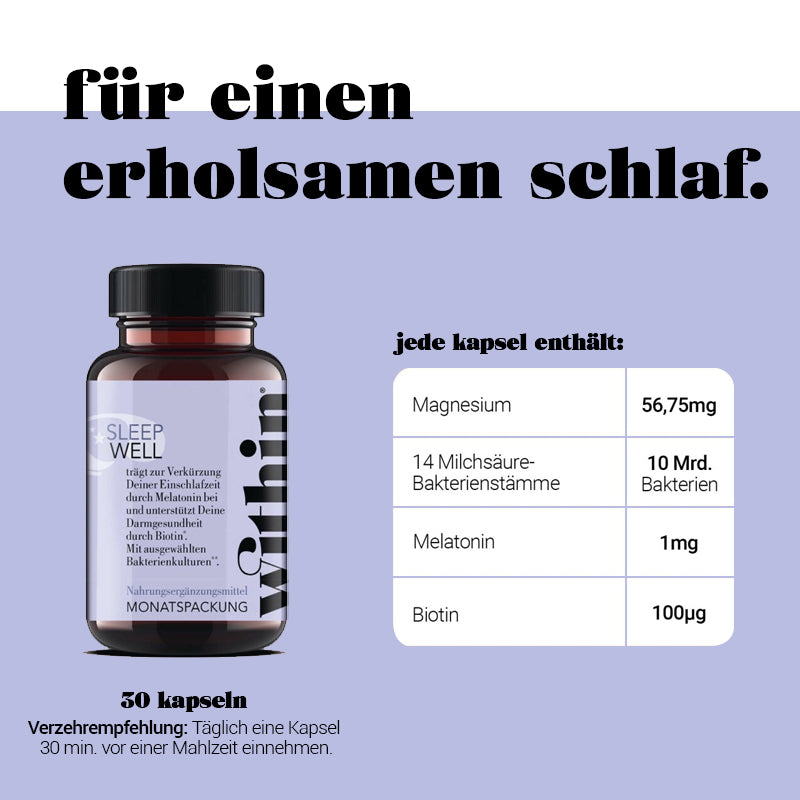 Schlaftabletten mit Melatonin rezeptfrei